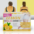 In 2021 the latest slim juice natural weight loss flat tummy detox tea juice vegetable drink lemon slimming juice